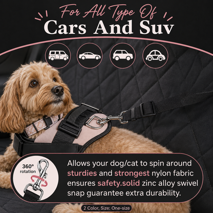 The Pawtique Dog Seat Belt
